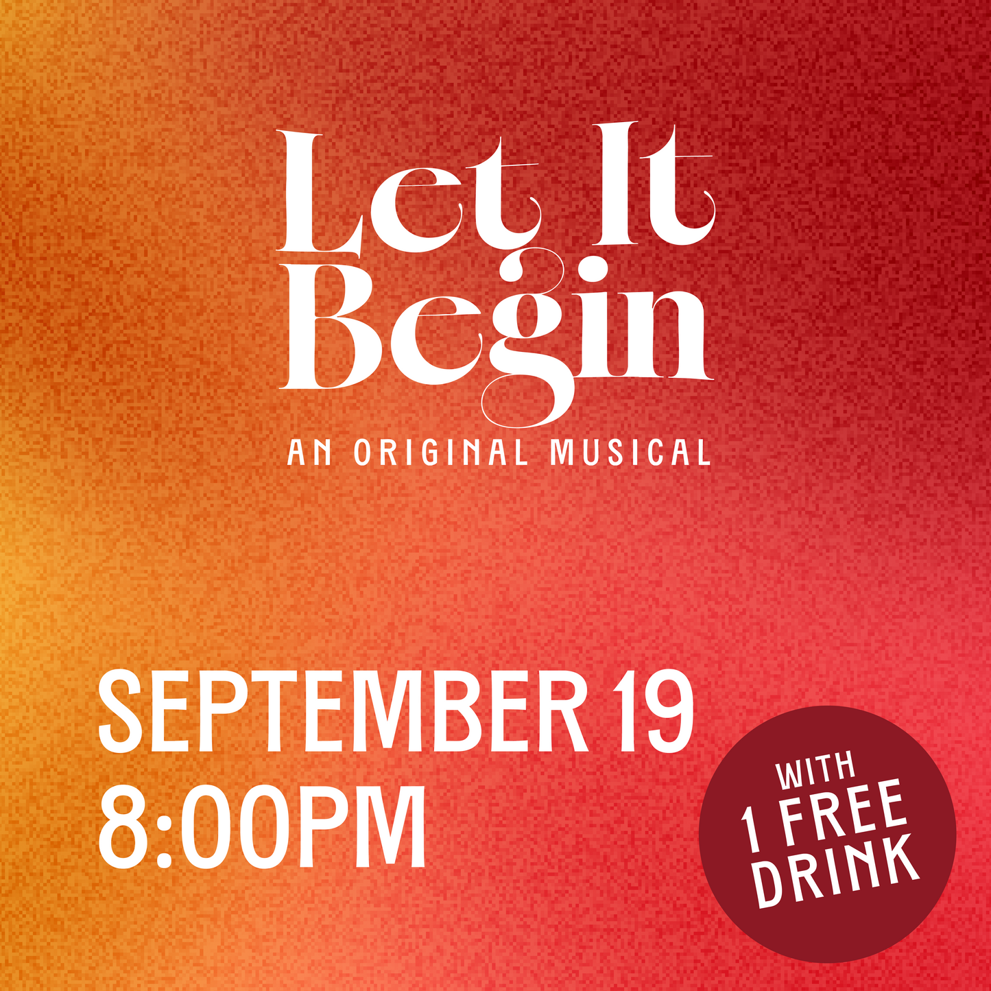 TICKETS | Let It Begin